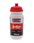 TACX Kerékpáros palack vízre - LOTTO SOUDAL 2020 - fekete/piros