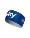 CASTELLI Kerékpáros fejpánt - TEAM SKY 2019 VIVA - fekete