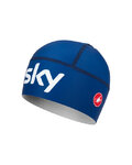 CASTELLI Kerékpáros sapka - TEAM SKY 2019 VIVA - kék