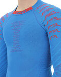UYN Hosszú ujjú kerékpáros póló - RESILYON  - kék/piros