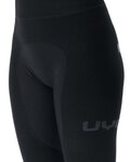 UYN 3/4-es kerékpáros nadrág kantár nélkül - RIDEMILES LADY - fekete