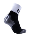 UYN Klasszikus kerékpáros zokni - LIGHT LADY - fekete/fehér/szürke