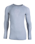 UYN Hosszú ujjú kerékpáros póló - VISYON - szürke/fehér