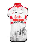 Kerékpáros mellény - LOTTO SOUDAL 2019 - piros/fehér