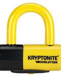 KRYPTONITE kerékpár lakat - EVOLUTION DISC - sárga