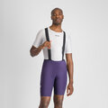 SPORTFUL Rövid kerékpáros nadrág kantárral - SRK - lila