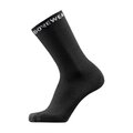 GORE Klasszikus kerékpáros zokni - ESSENTIAL MERINO - fekete