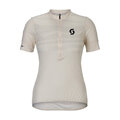 SCOTT Rövid ujjú kerékpáros mez - ENDURANCE LT W - fehér
