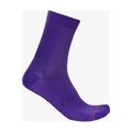 CASTELLI Klasszikus kerékpáros zokni - ESPRESSO 2 W - lila