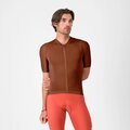CASTELLI Rövid ujjú kerékpáros mez - ESPRESSO 2 - barna