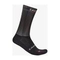CASTELLI Klasszikus kerékpáros zokni - FAST FEET 4 - fekete