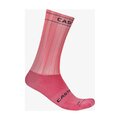 CASTELLI Klasszikus kerékpáros zokni - FAST FEET 4 - rózsaszín