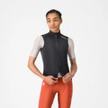 CASTELLI Kerékpáros mellény - ESPRESSO 2 W - fekete