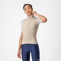 CASTELLI Kerékpáros mellény - ESPRESSO 2 W - bézs