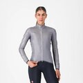 CASTELLI Kerékpáros szélálló dzseki - ARIA SHELL 2 W - ezüst