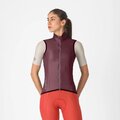 CASTELLI Kerékpáros mellény - ARIA 2 W - bordó