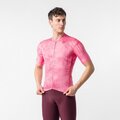 CASTELLI Rövid ujjú kerékpáros mez - GIRO109 TROFEO - rózsaszín
