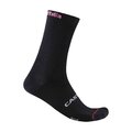 CASTELLI Klasszikus kerékpáros zokni - GIRO LOGO 18 - fekete