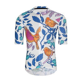 HOLOKOLO Rövid kerékpáros mez rövidnadrággal - SPARROVER - lila/fehér/színes