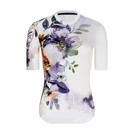 RIVANELLE Rövid kerékpáros mez rövidnadrággal - FLOWERY LADY - bézs/fehér/színes