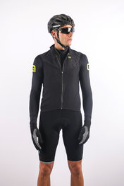 ALÉ Kerékpáros mellény - GILET RACING - fekete