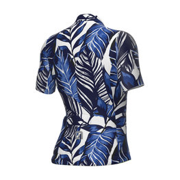 ALÉ Rövid ujjú kerékpáros mez - LEAF PR-S - kék