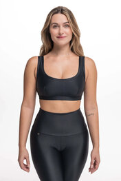 ATHLEEYA Melltartó - COMFORT MATTE - fekete