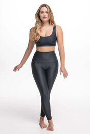 ATHLEEYA legging - ESSENTIAL MATTE - fekete