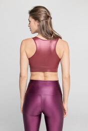 ATHLEEYA Melltartó - BURN IT SHINE - lila