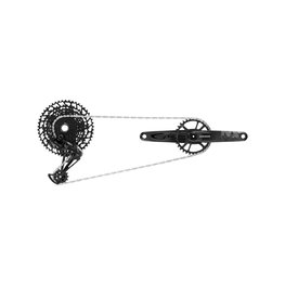 SRAM töbssebességes hajtóműkészlet - NX EAGLE DUB 175 - fekete