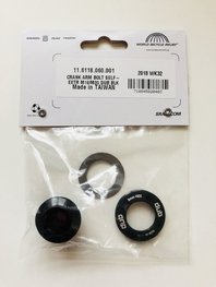 SRAM javítókészlet - CRANK ARM BOLT KIT SELF-EXTRACTING M18/M30 DUB - fekete