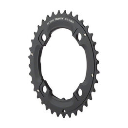 SRAM lánckerék - MTB 36T 104 S1 49 CHAINLINE AL5 2X10 NO PIN BLAST - fekete