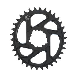 SRAM lánckerék - X-SYNC 2 OVAL 6mm - fekete