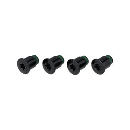 SRAM hajtómű-csavarkészlet - 4X2 M8X4.75X8.75 STEEL 94/107 BCD BLACK QTY 4 - fekete