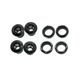 SRAM csavarkészlet - CRANK CHAINRING BOLT KIT 4-ARM - fekete