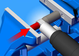 UNIOR szerszámkészlet - SHOCK ABSORBER KIT 12 - 12,7 - ezüst