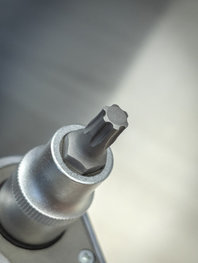 UNIOR fej - TORX 1/2" IP40 - ezüst