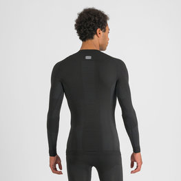 SPORTFUL Hosszú ujjú kerékpáros póló - 2ND SKIN - fekete