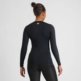 SPORTFUL Hosszú ujjú kerékpáros póló - LIGHT - fekete