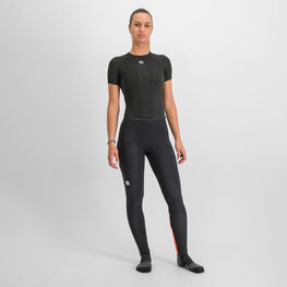 SPORTFUL legging - CARDIO TECH PROTECTED W - fekete/narancssárga