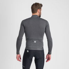 SPORTFUL Hosszú ujjú kerékpáros mez - MONOCROM THERMAL - antracit