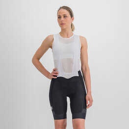 SPORTFUL Rövid kerékpáros nadrág kantárral - SUPERGIARA - fekete