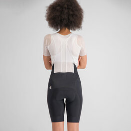 SPORTFUL Rövid kerékpáros nadrág kantárral - BODYFIT PRO - fekete