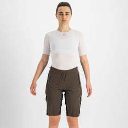 SPORTFUL Rövid kerékpáros nadrág kantár nélkül - SUPERGIARA - fekete