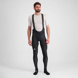 SPORTFUL Hosszú kerékpáros nadrág kantárral - TOTAL COMFORT - fekete
