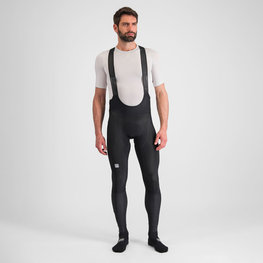 SPORTFUL Hosszú kerékpáros nadrág kantárral - TOTAL COMFORT - fekete