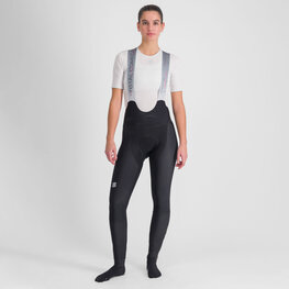 SPORTFUL Hosszú kerékpáros nadrág kantárral - TOTAL COMFORT W - fekete