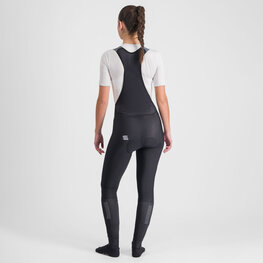SPORTFUL Hosszú kerékpáros nadrág kantárral - TOTAL COMFORT W - fekete