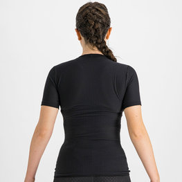 SPORTFUL Rövid ujjú kerékpáros póló - BODYFIT PRO - fekete