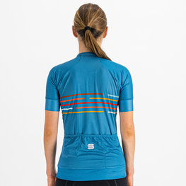 SPORTFUL Rövid ujjú kerékpáros mez - VELODROME - kék